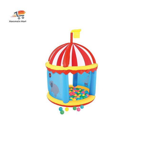 Bestway Inflatable Indoor Outdoor Fort Childrens Play Center with PIT BALLS
